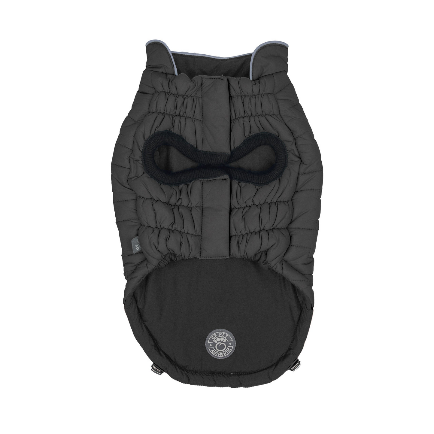 Chaqueta tipo chalet reversible GF Pet - Negro
