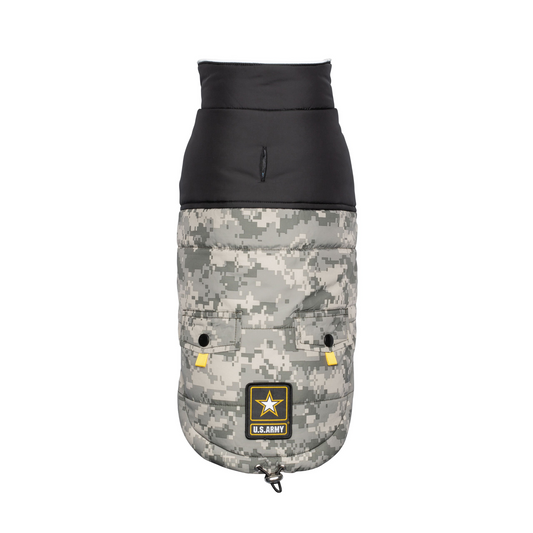 Dog Jacket - Camo | US Army