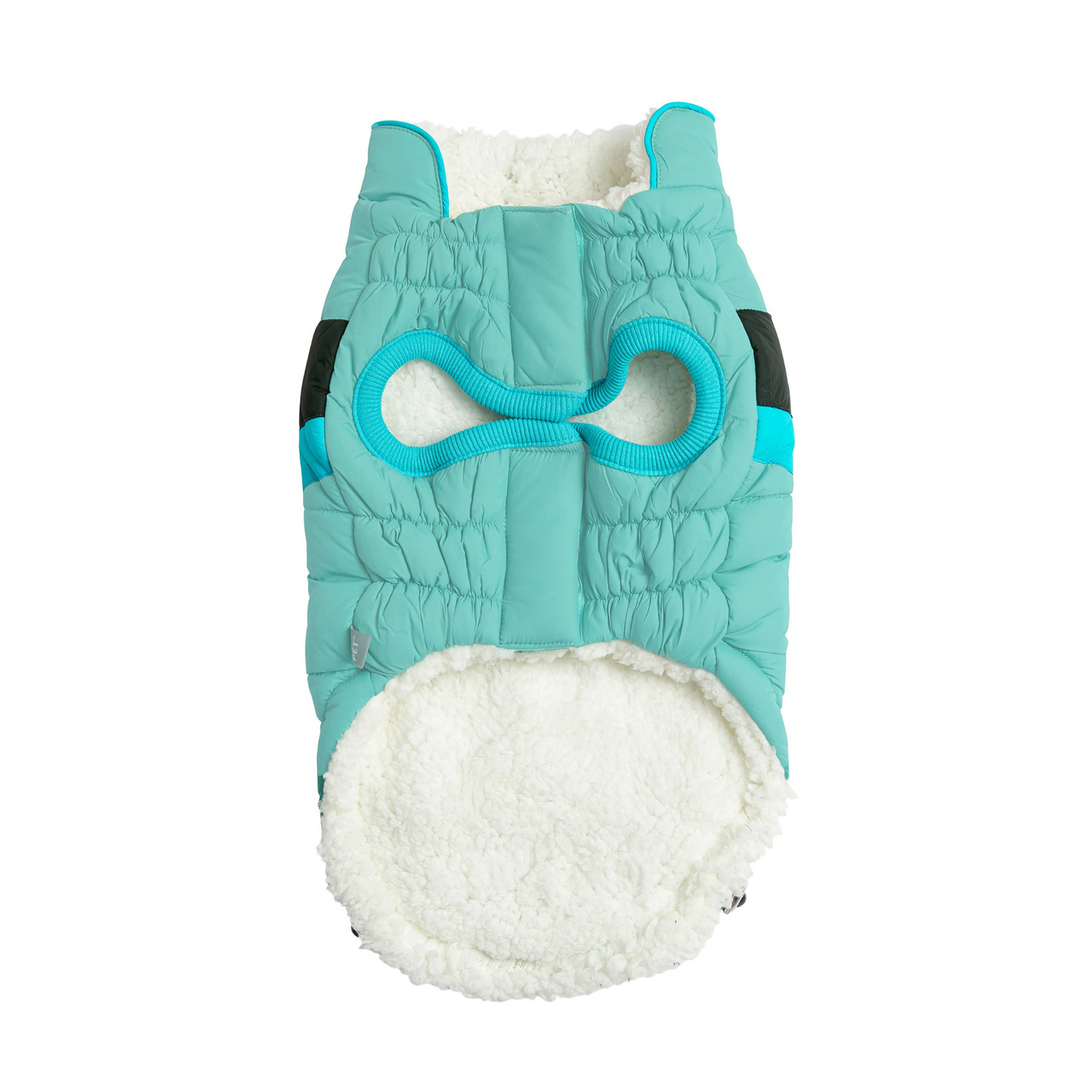 Alpine Dog Puffer - Light Aqua