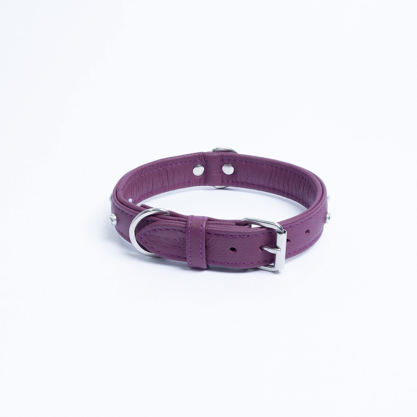 Athens Dog Collar - Pink & Purple