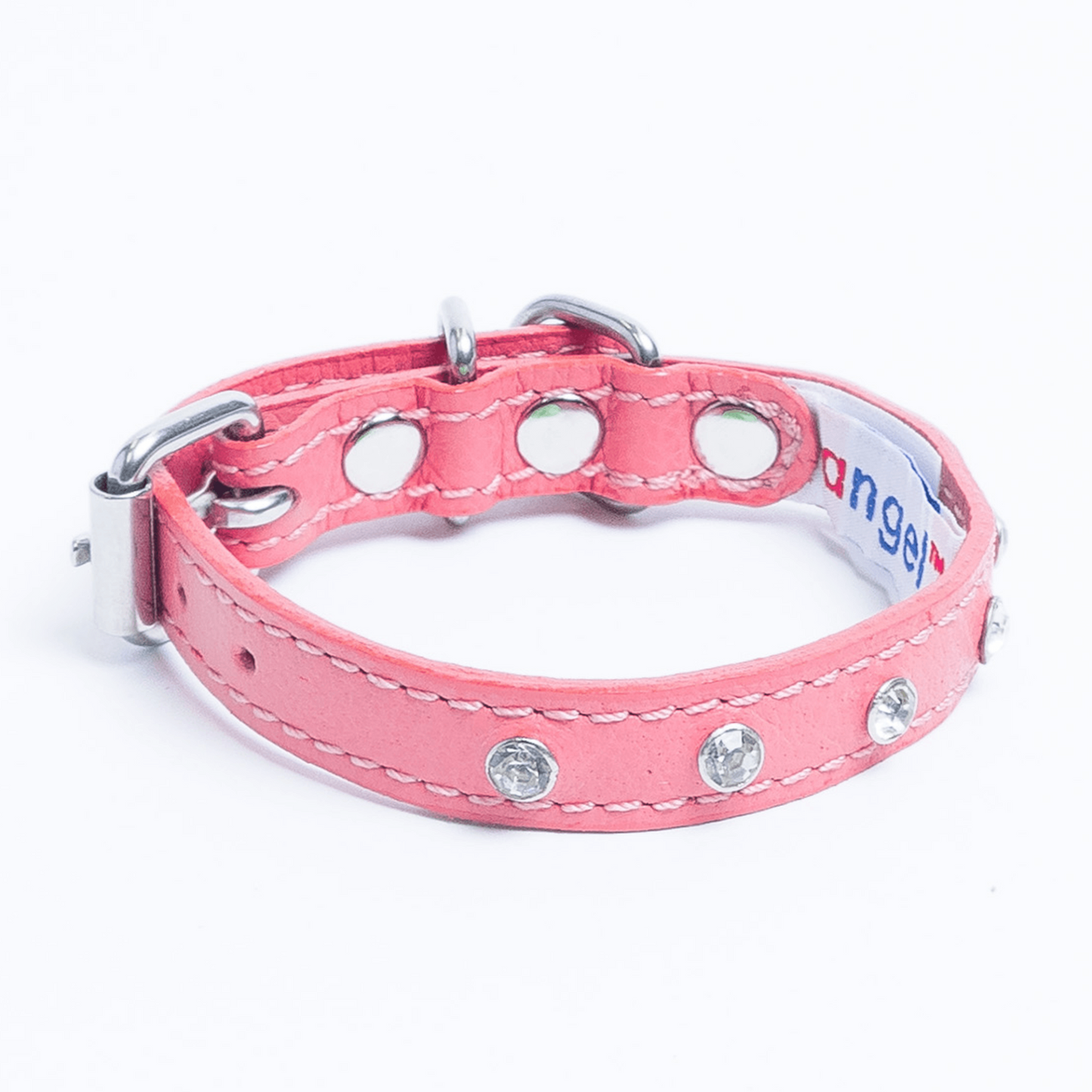 Athens Dog Collar - Pink & Purple