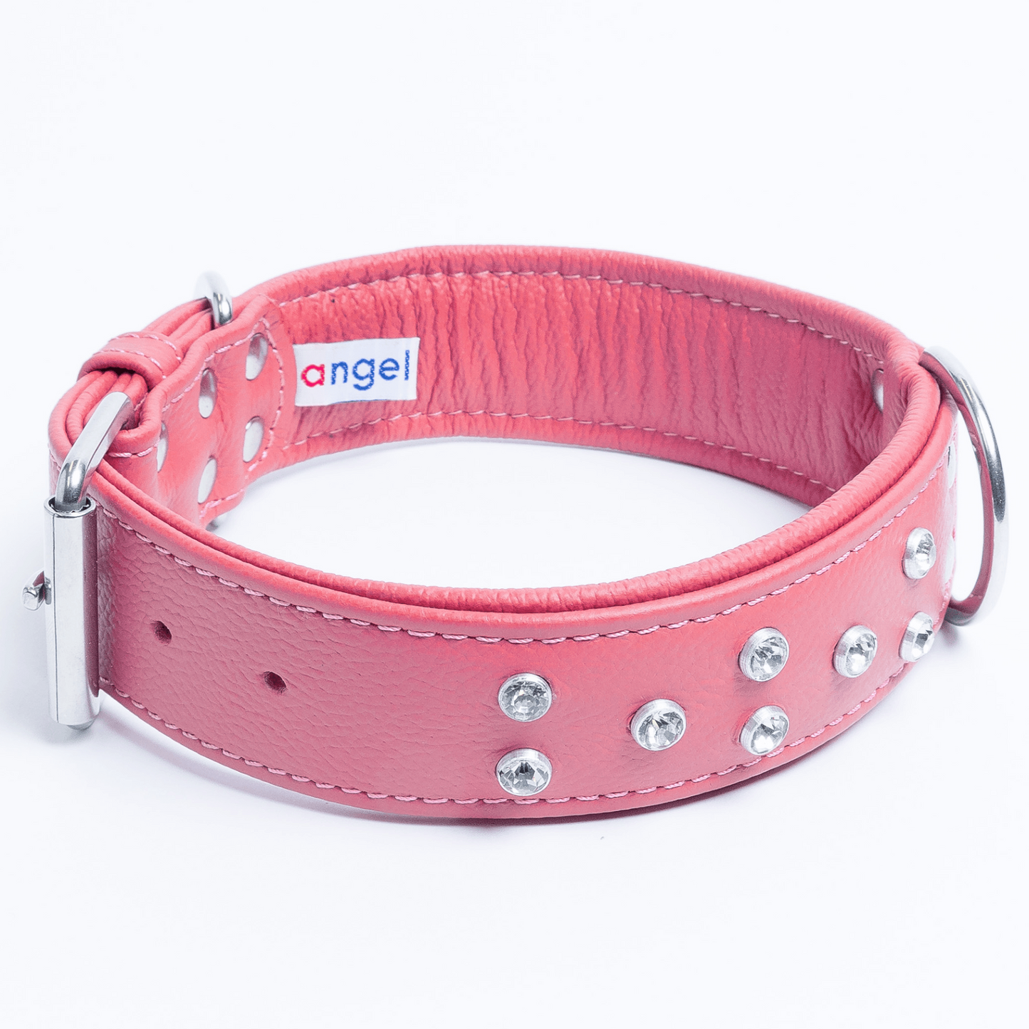 Athens Dog Collar - Pink & Purple