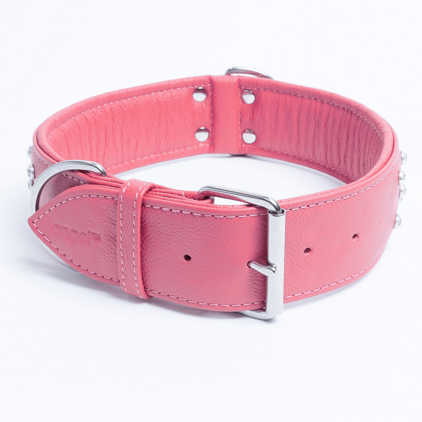 Athens Dog Collar - Pink & Purple