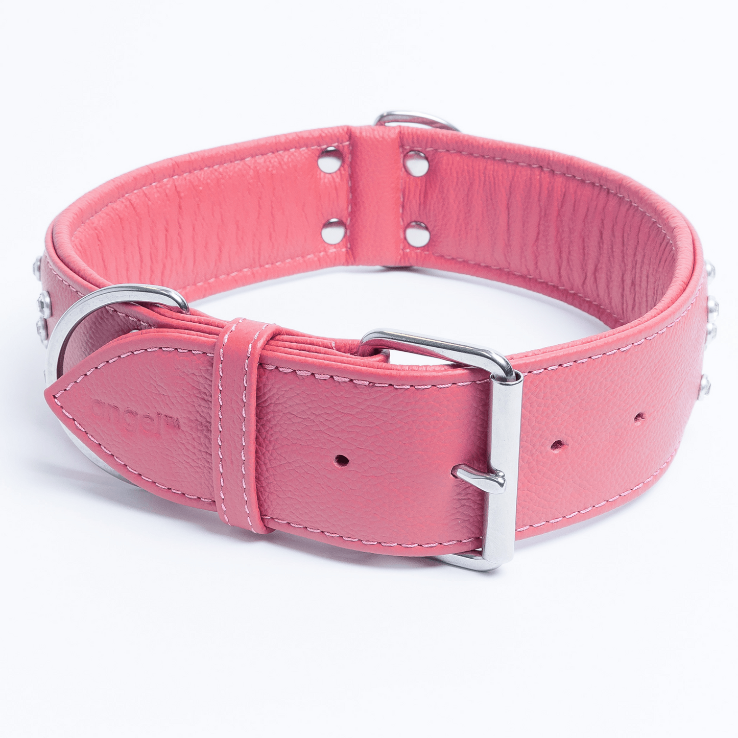 Athens Dog Collar - Pink & Purple