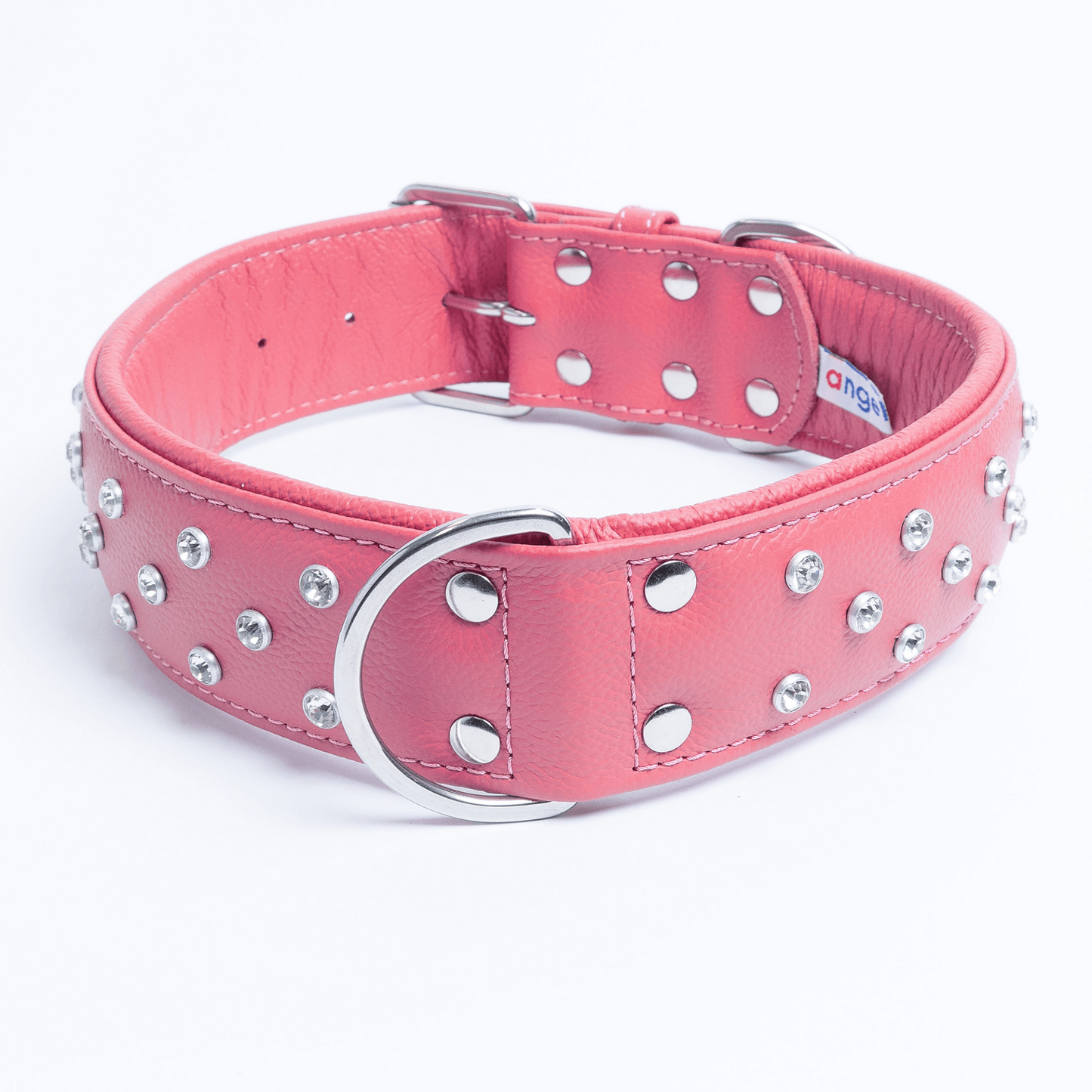 Athens Dog Collar - Pink & Purple
