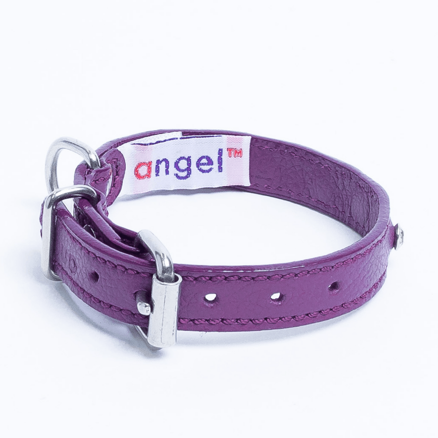 Athens Dog Collar - Pink & Purple