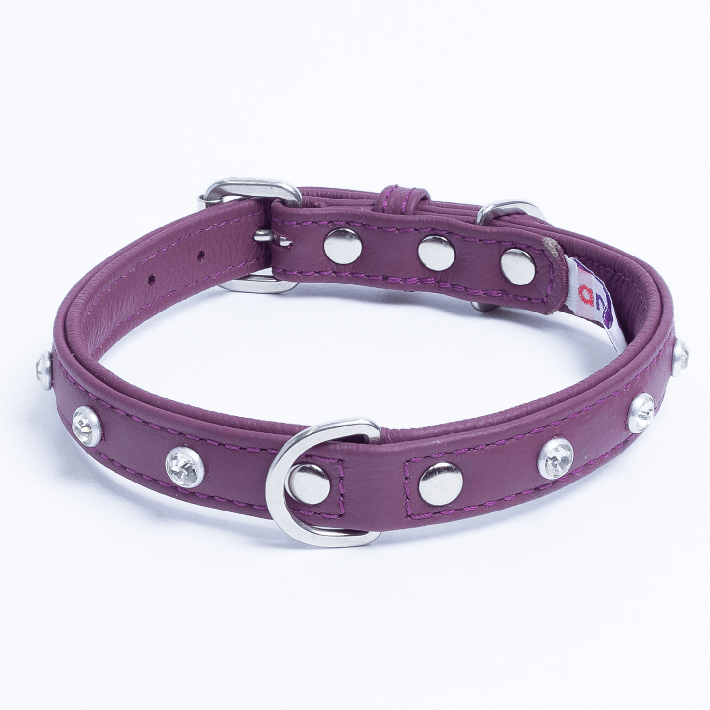 Athens Dog Collar - Pink & Purple