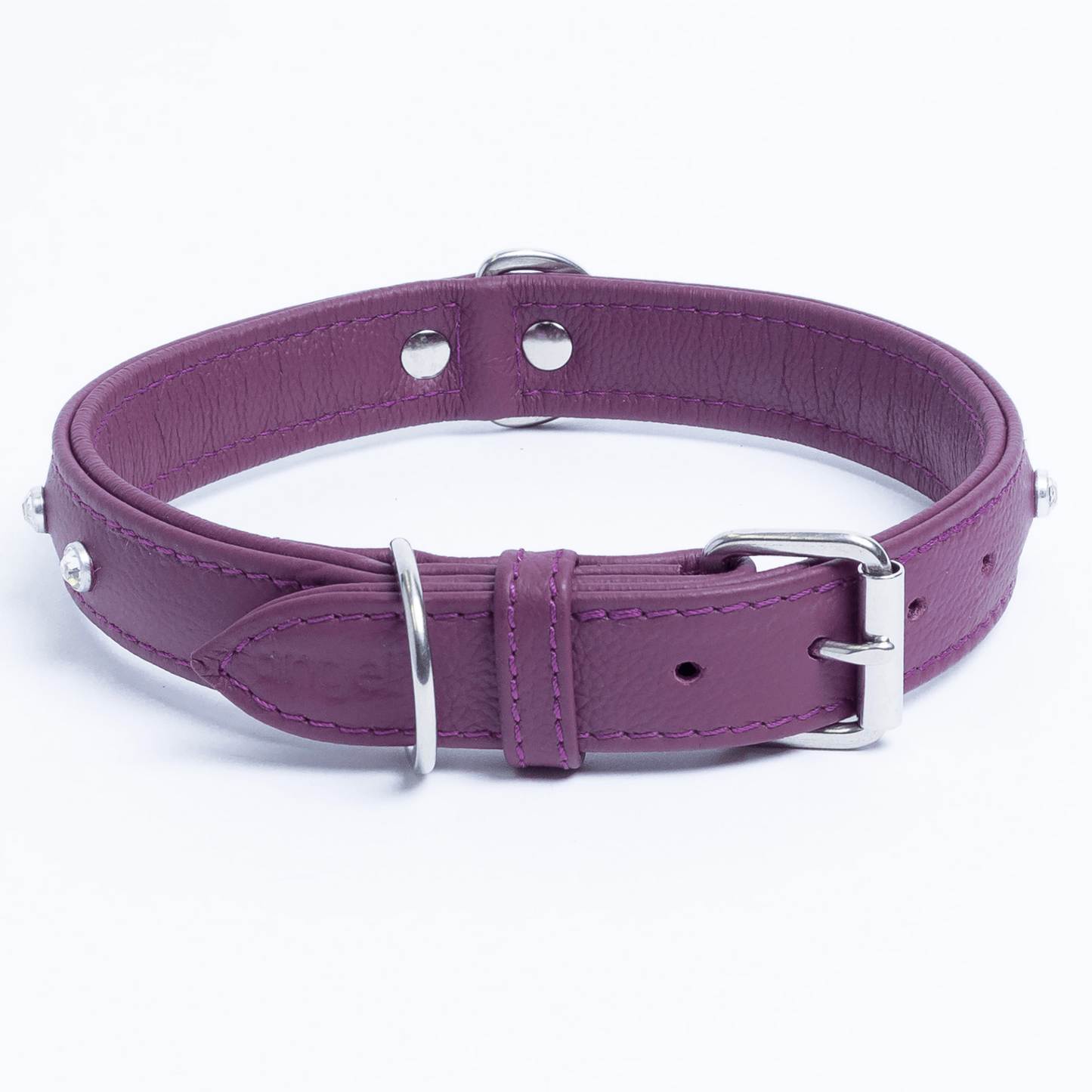 Athens Dog Collar - Pink & Purple
