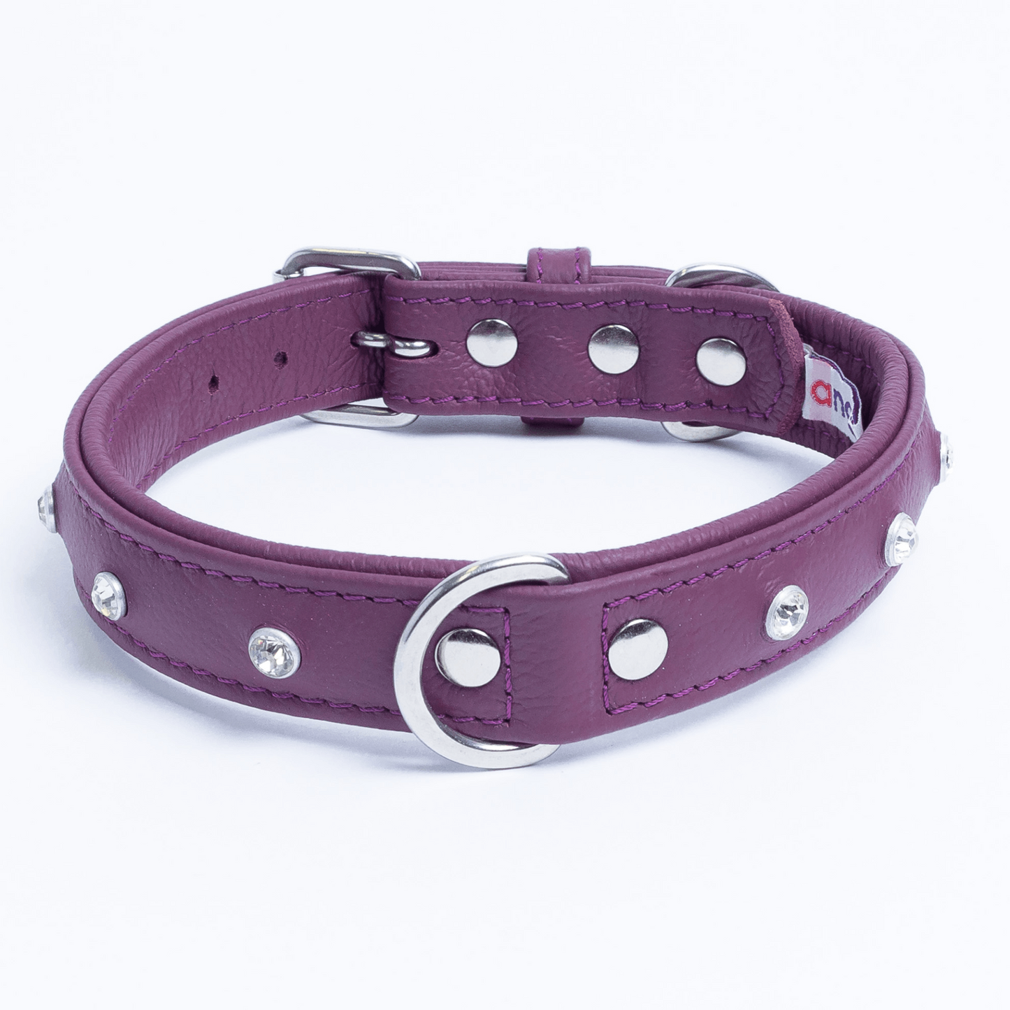 Athens Dog Collar - Pink & Purple