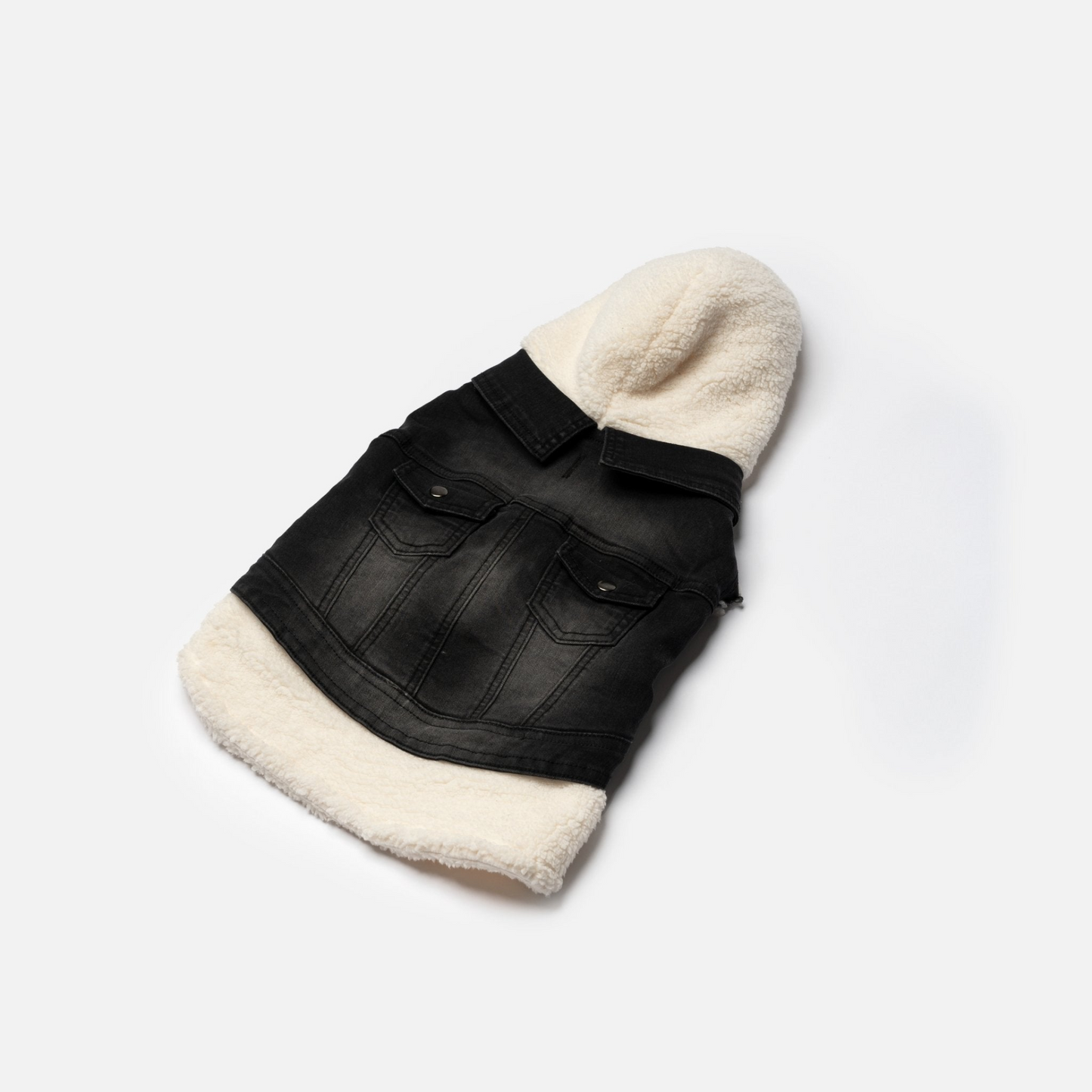 Justin - Chaqueta vaquera para perros (negro)