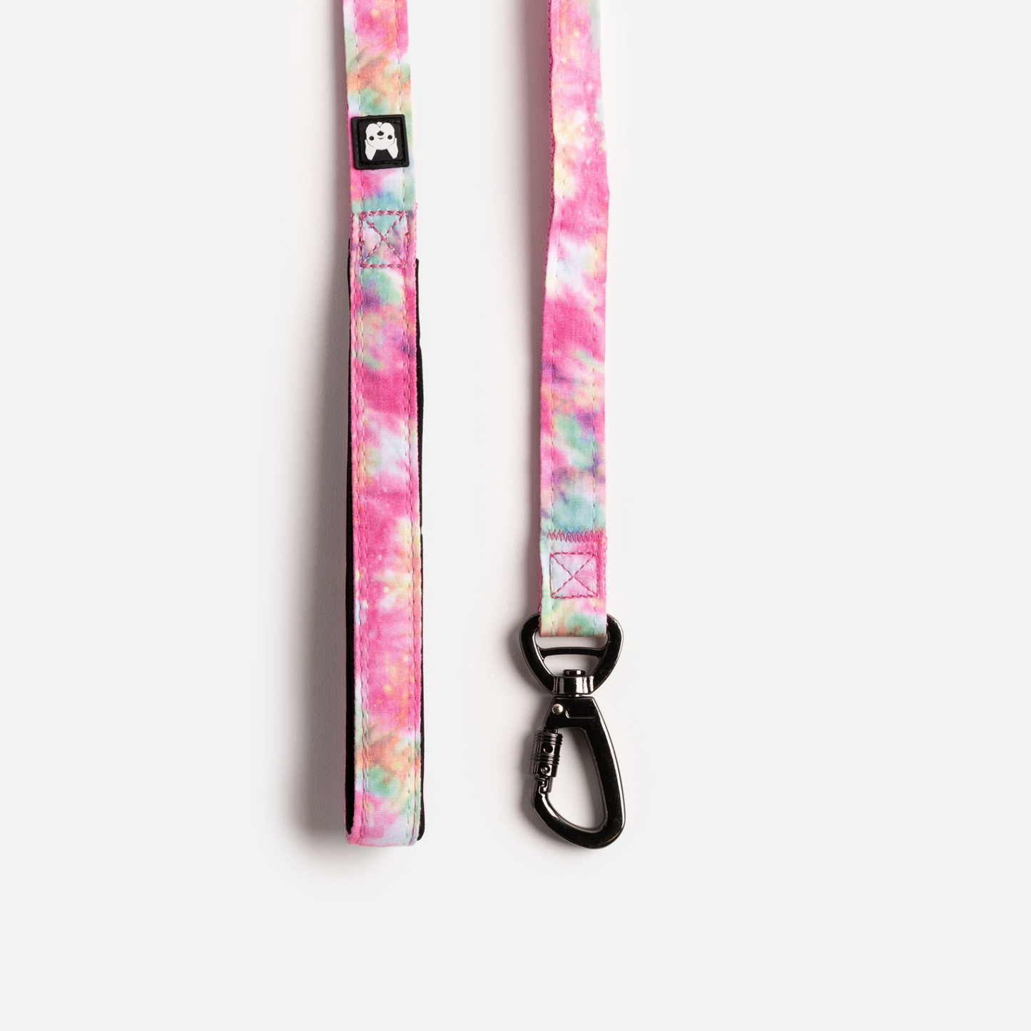 Correa para perro de popelina - Tie Dye rosa