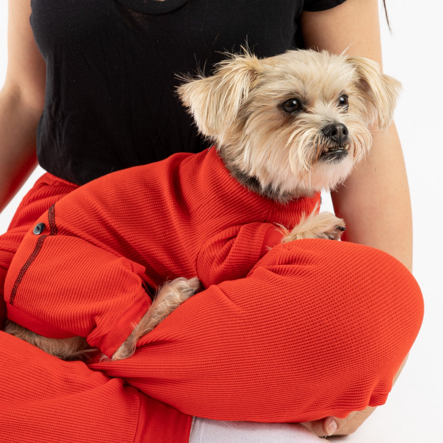 Pijama Térmico para Perros - Rojo