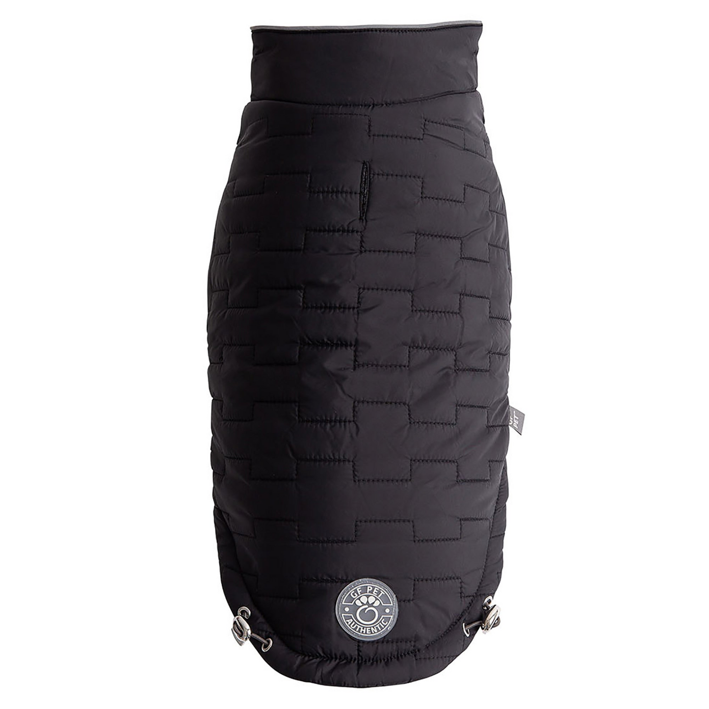 Chaqueta tipo chalet reversible GF Pet - Negro