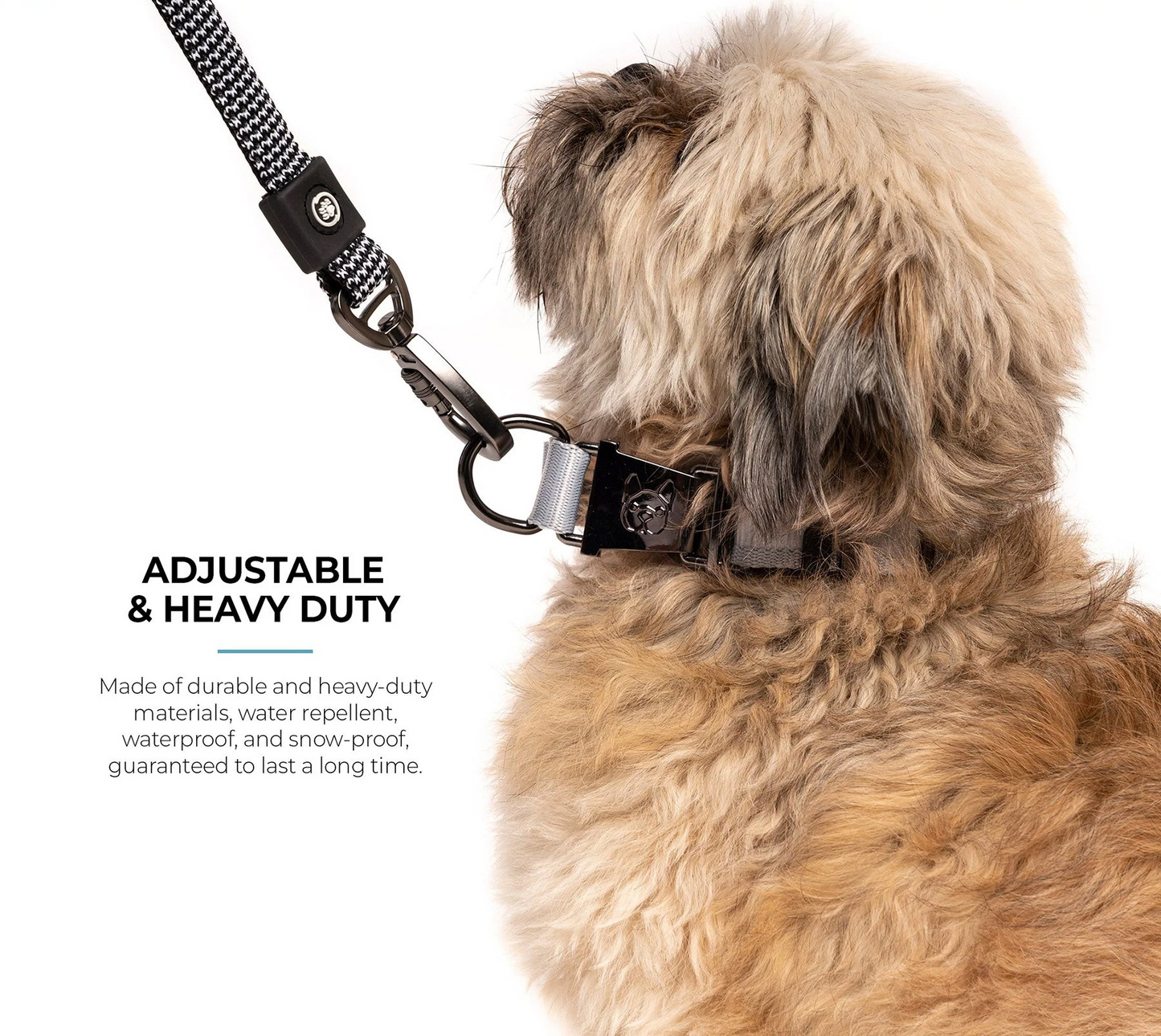 Collar para perro LED - Gris