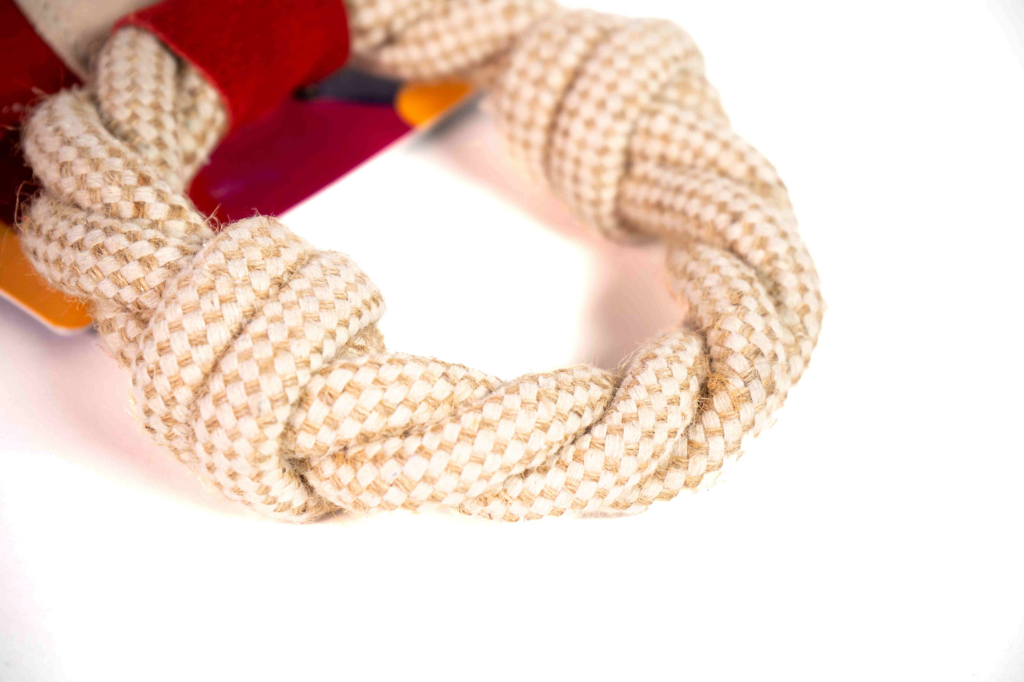 Juguete natural para perros Bear & Rope: tiempo de juego interactivo suave y duradero