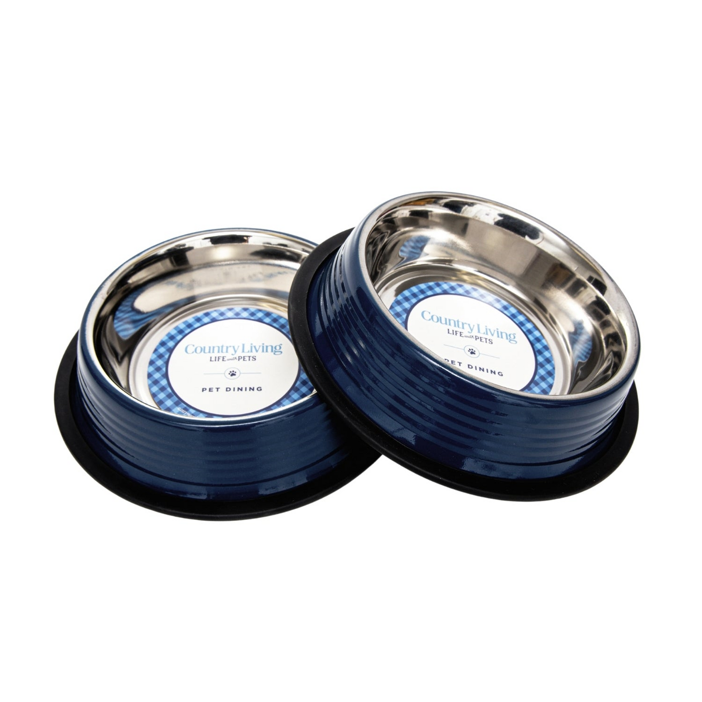 Cuenco para perros no tóxico de acero inoxidable - Poseidon Blue