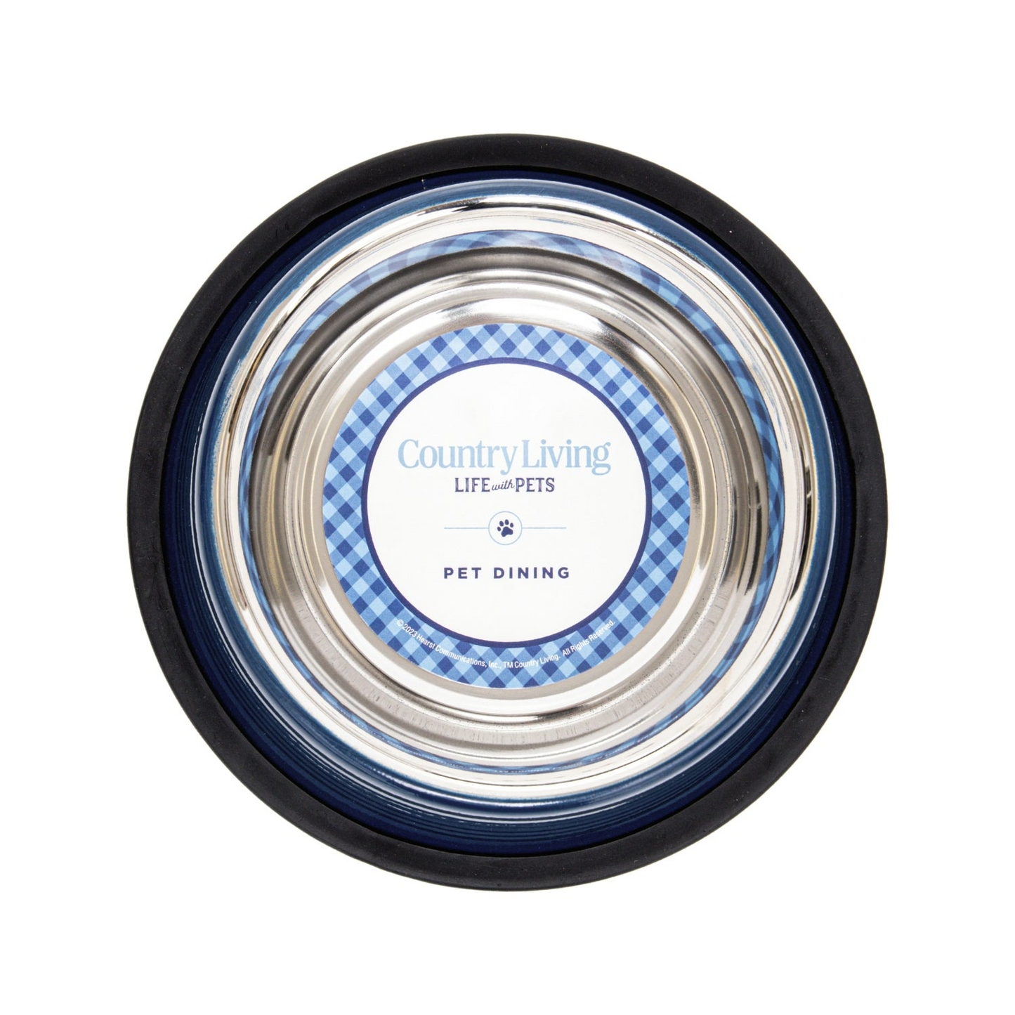 Cuenco para perros no tóxico de acero inoxidable - Poseidon Blue