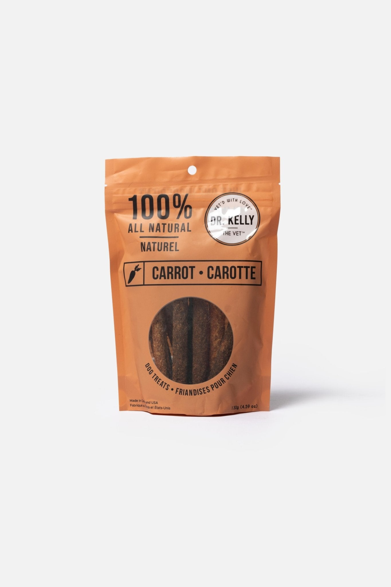 Dr. Kelly The Vet Golosinas para perros 100% naturales - Zanahoria