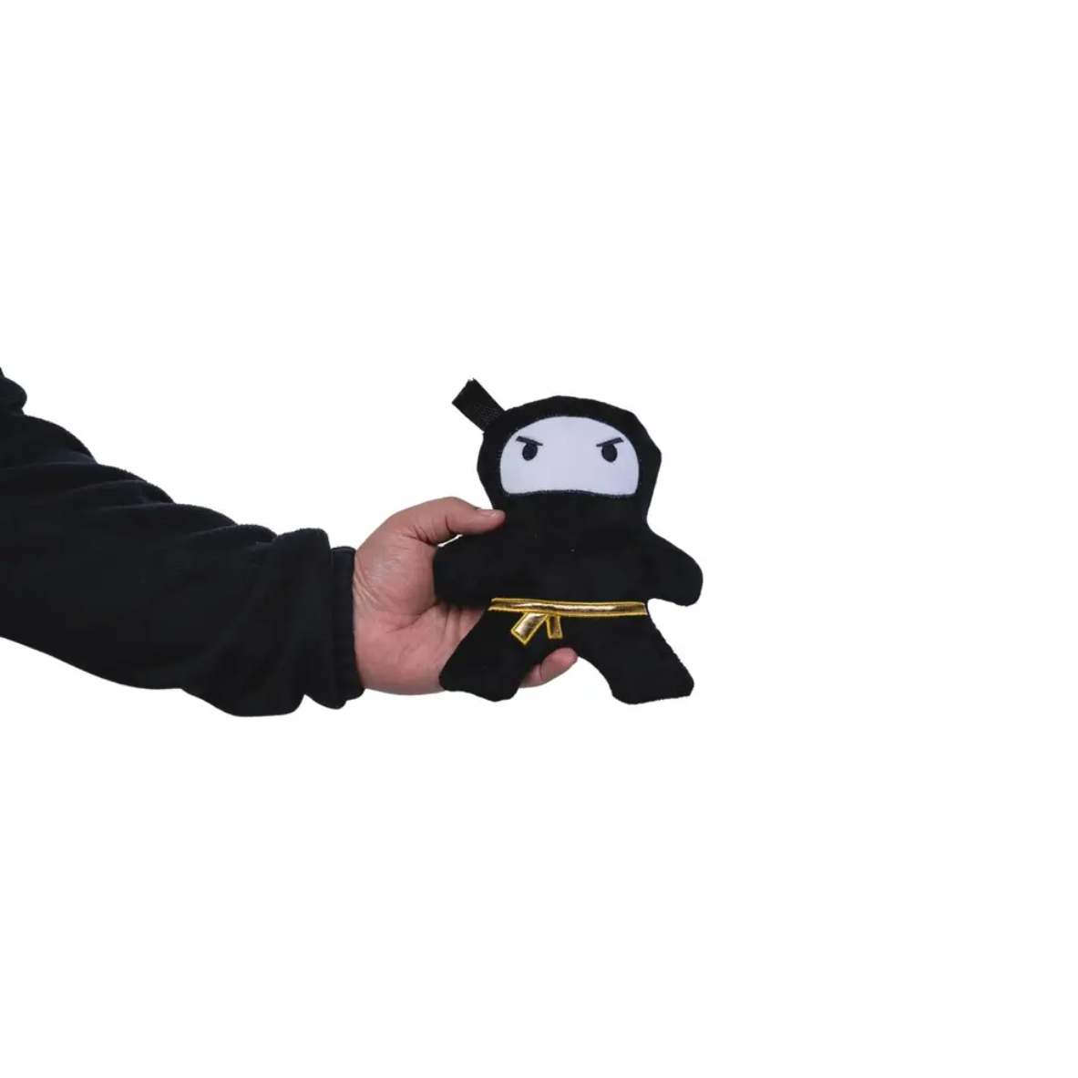 Combo de juguete para perros de peluche arrugado y chirriante Ninja Love