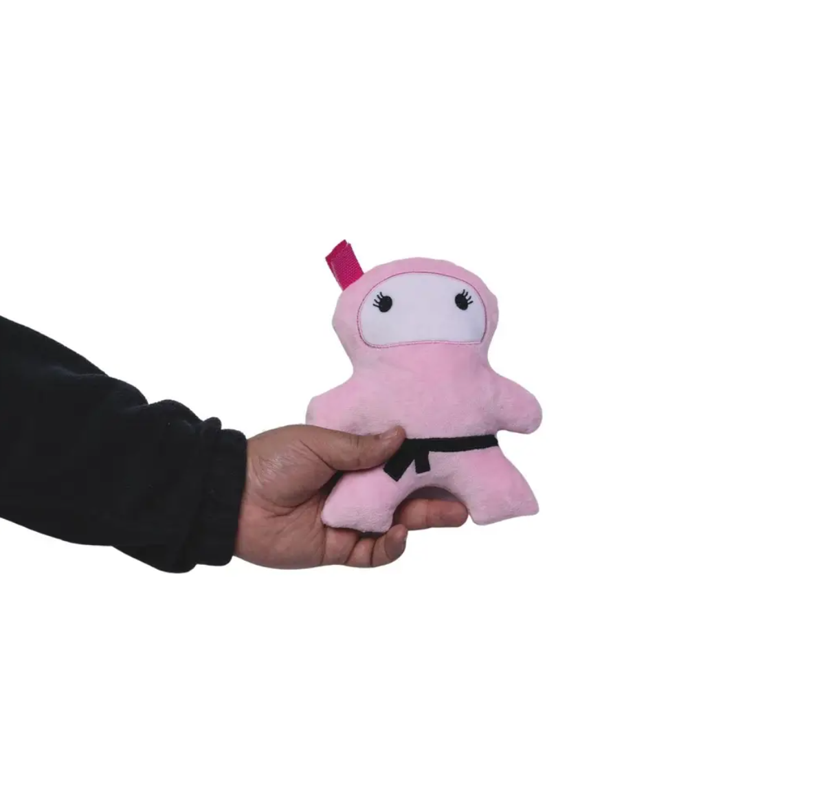Combo de juguete para perros de peluche arrugado y chirriante Ninja Love