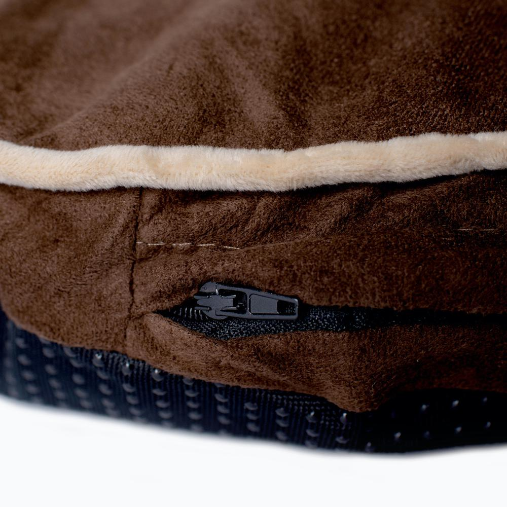 Armarkat M04JKF Protector de cama para mascotas en color moca - Con cojín de relleno de polietileno
