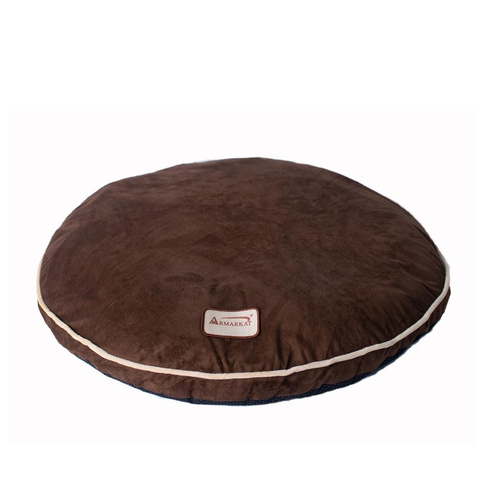 Armarkat M04JKF Protector de cama para mascotas en color moca - Con cojín de relleno de polietileno