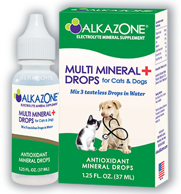 Gotas multiminerales para perros