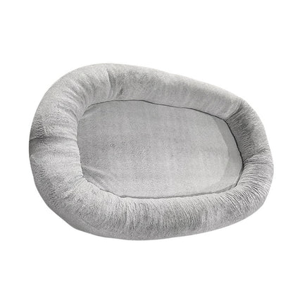 Oversized Human-Sized Plush Dog Bed – 3 Sizes & 3 Colors for Large & Giant Breeds