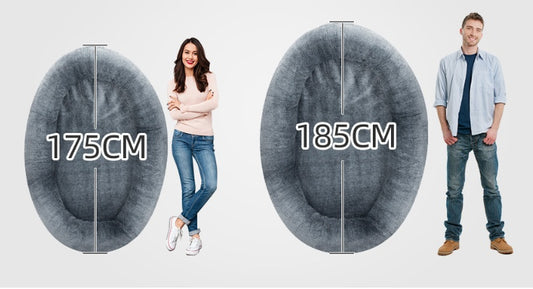 Oversized Human-Sized Plush Dog Bed – 3 Sizes & 3 Colors for Large & Giant Breeds