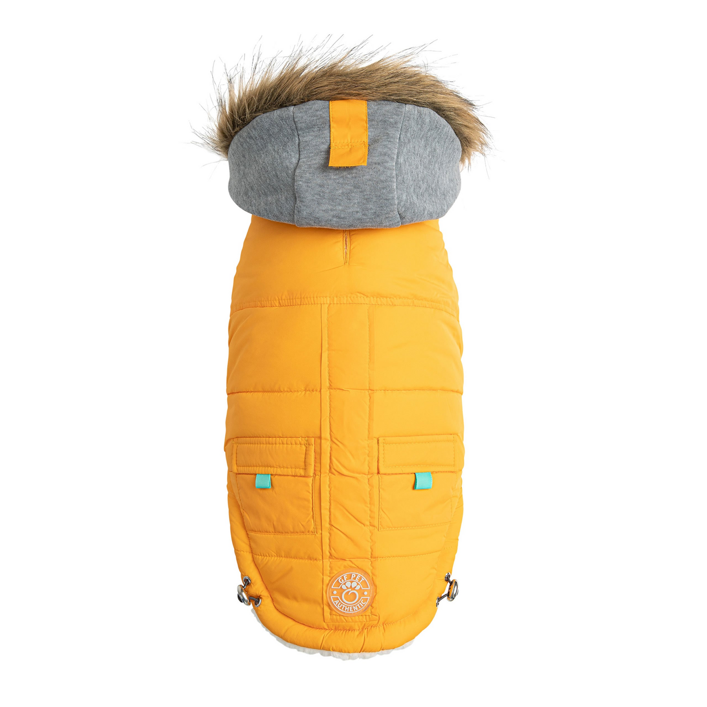 Winter Sailor Dog Parka - Yellow