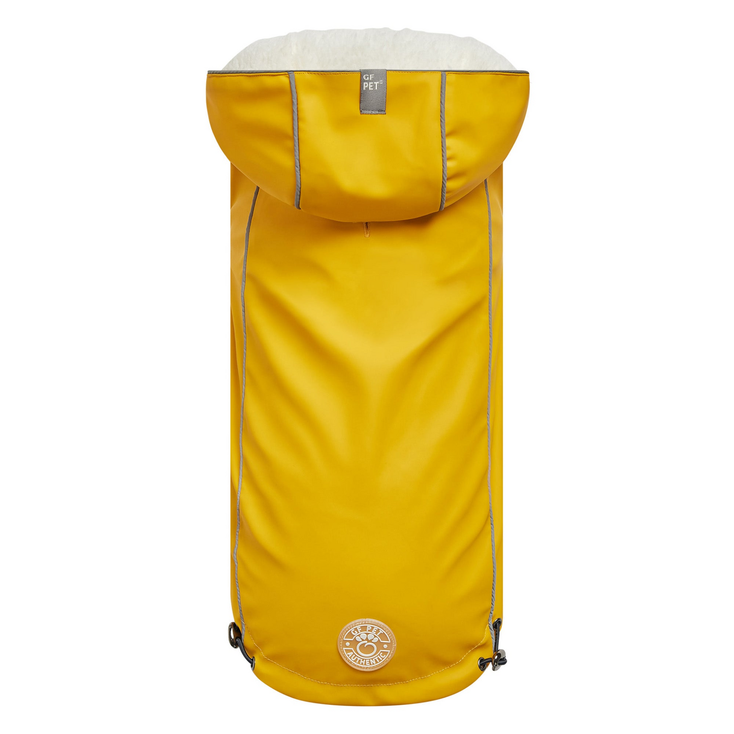 Insulated Dog Raincoat - Yellow