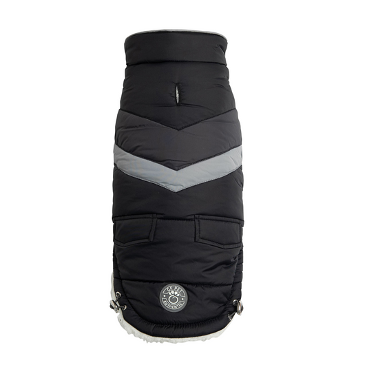 Alpine Dog Puffer - Black