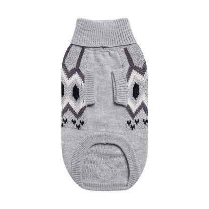 Heritage Dog Sweater - Grey Mix