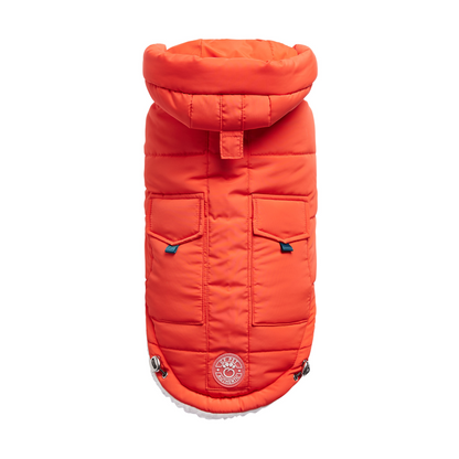 Super Puff Dog Parka - Orange