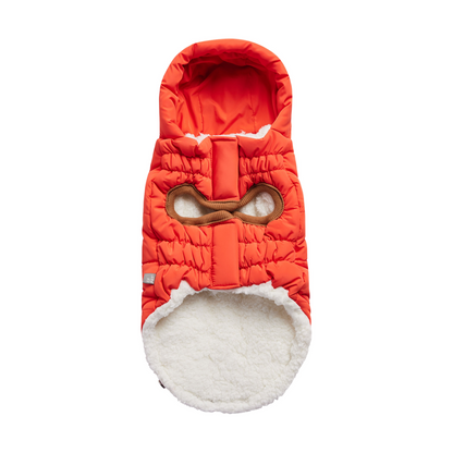 Super Puff Dog Parka - Orange