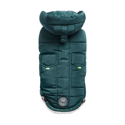 Super Puff Dog Parka - Teal