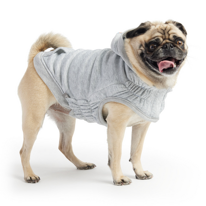 Sudadera con capucha urbana GF PET - Gris jaspeado