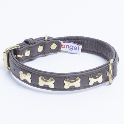 Rotterdam Bones Dog Collar: Timeless Style for Your Furry Companion