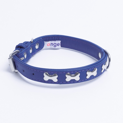 Rotterdam Bones Dog Collar: Timeless Style for Your Furry Companion