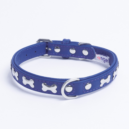 Rotterdam Bones Dog Collar: Timeless Style for Your Furry Companion