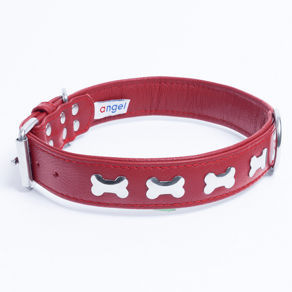 Rotterdam Bones Dog Collar: Timeless Style for Your Furry Companion