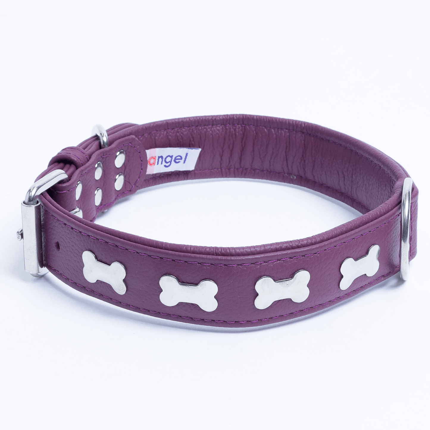 Rotterdam Bones Dog Collar: Timeless Style for Your Furry Companion