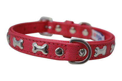 Rotterdam Bones Dog Collar: Timeless Style for Your Furry Companion