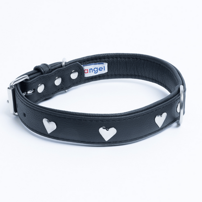 Rotterdam Hearts Dog Collar: Make a Statement with Style and Love