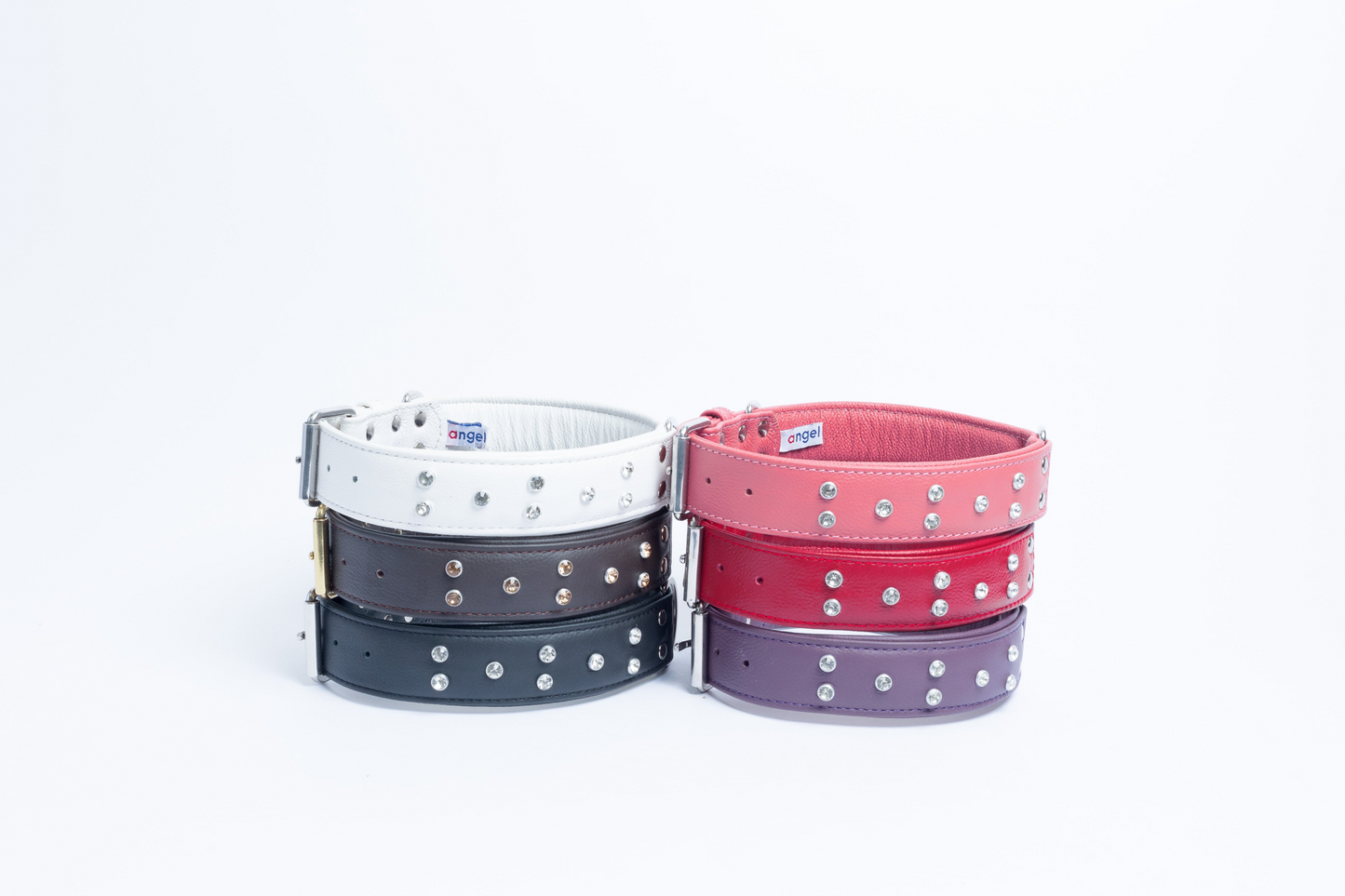 Athens Cowhide Dog Collars: Make Your Dog Shine