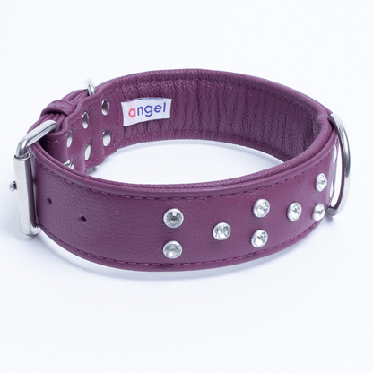 Collar para perros Atenas (rosa | morado) 