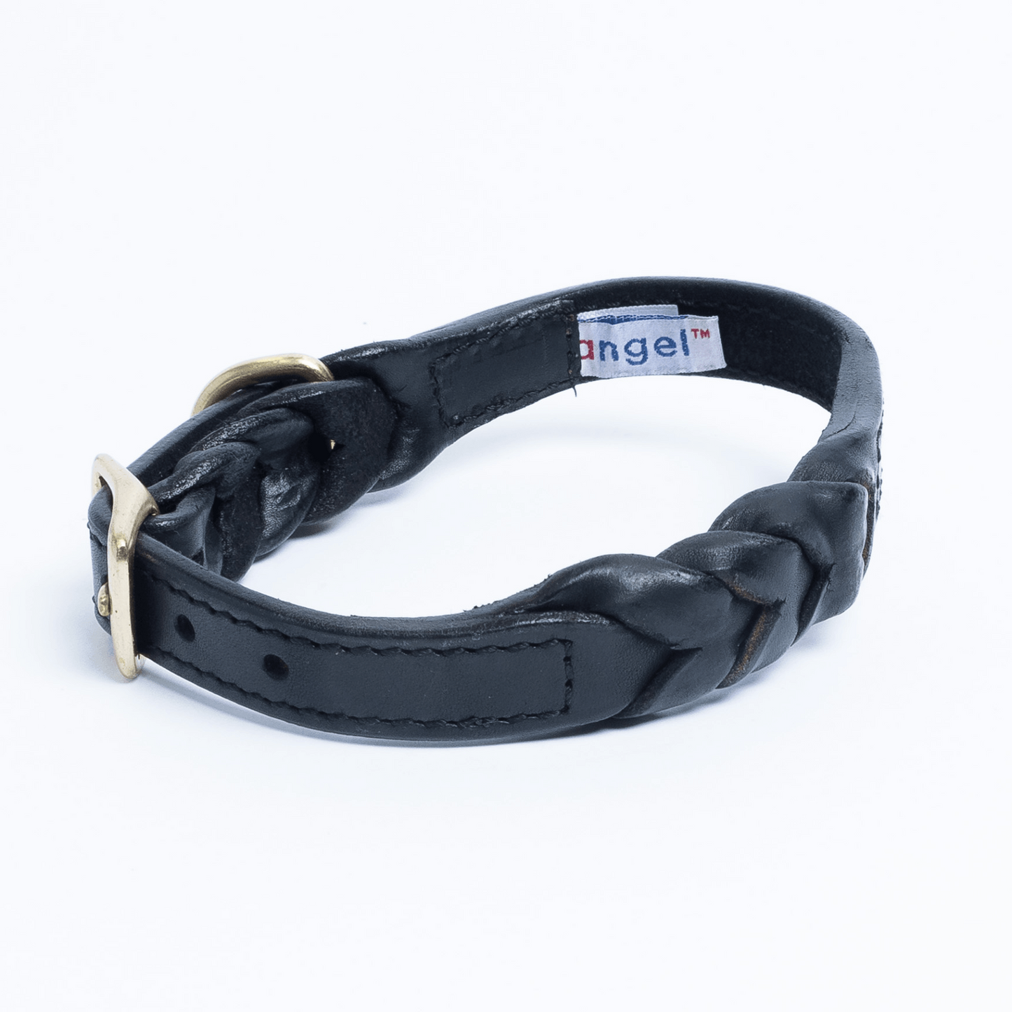 Argentinian Cowhide Leather Braided Collar