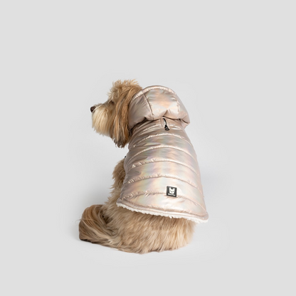 Emma Dog Jacket - Shiny Pink