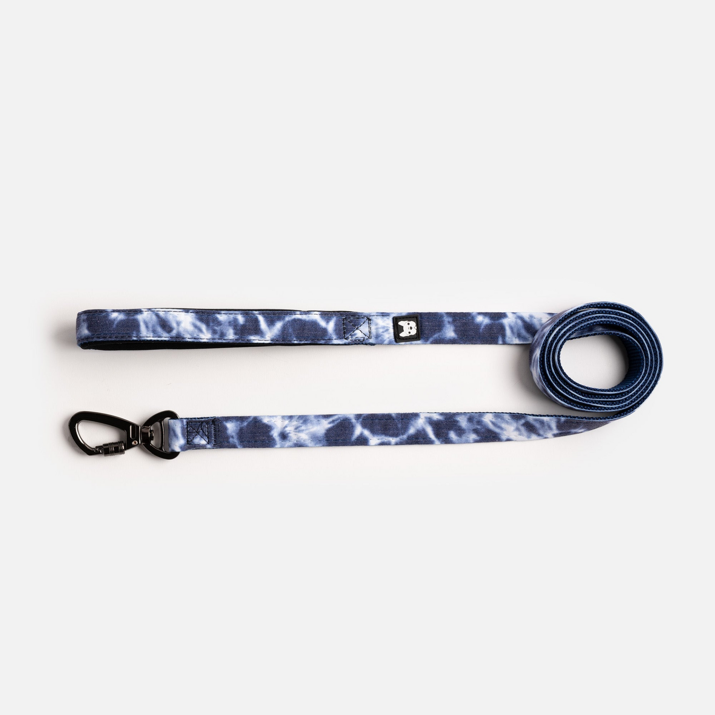 Poplin Dog Leash - Blue Tie Dye