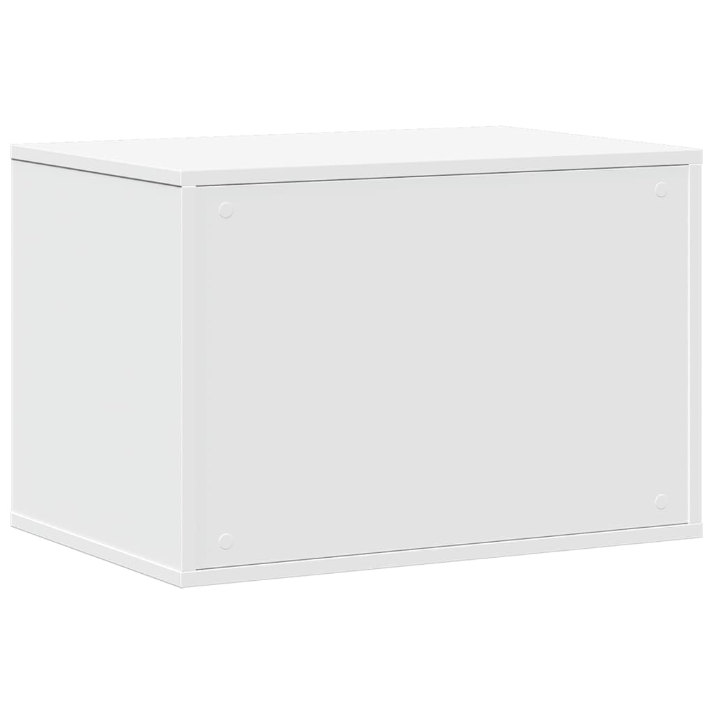 Hidden Cat Litter Box Enclosure with Open Shelf – Engineered Wood | Available in 7 Colors